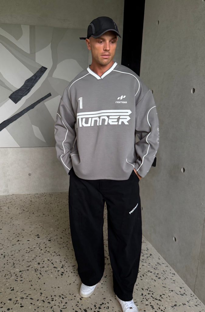 Striker L/S Jersey Grey
