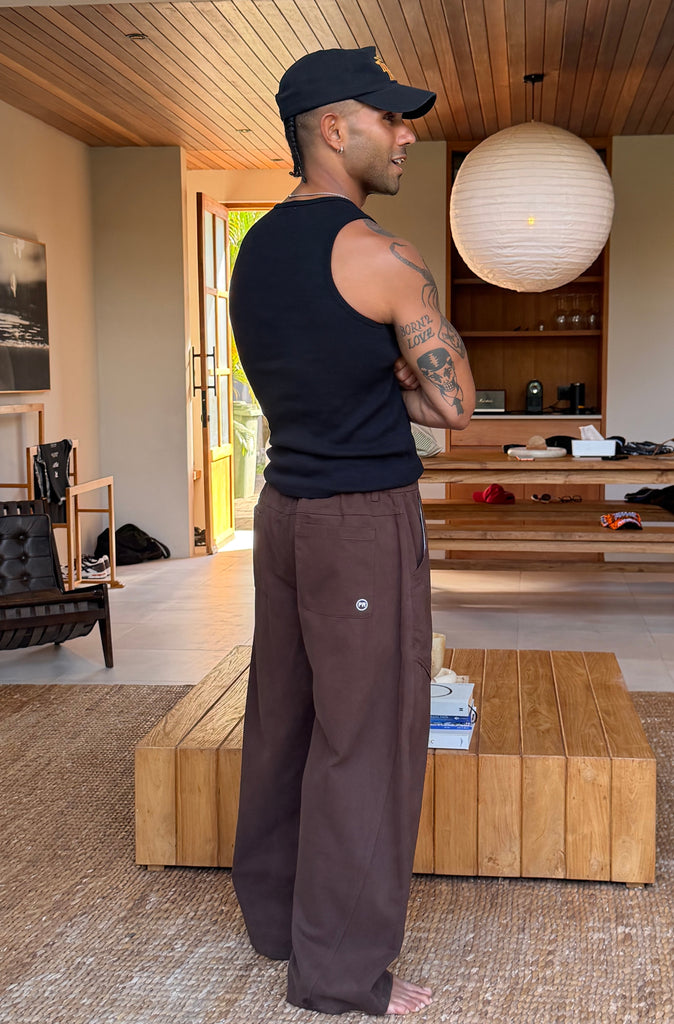Worker Twill Pant Chocolate
