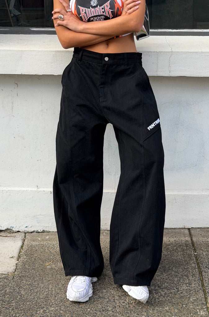 Worker Twill Pant Black