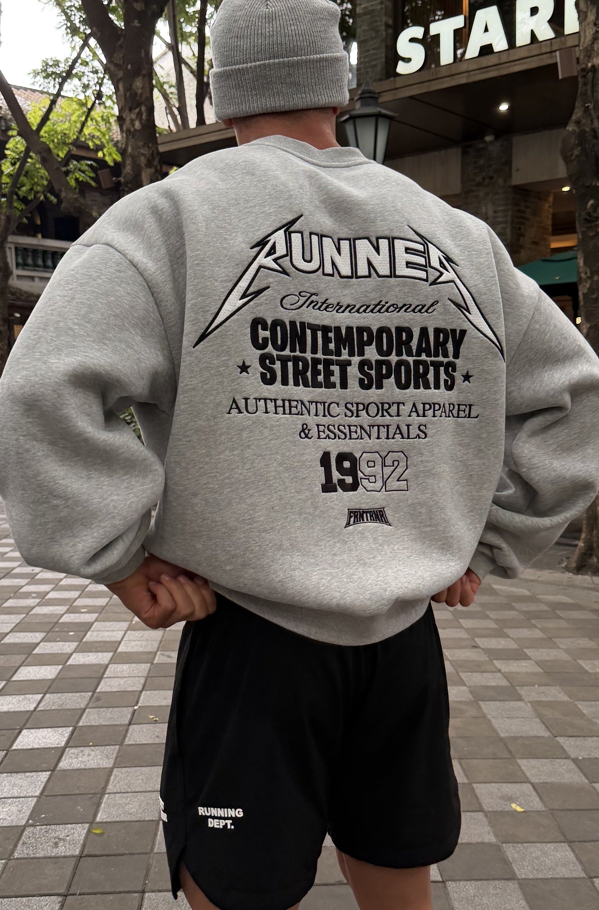 International Crewneck Grey Marle [men]
