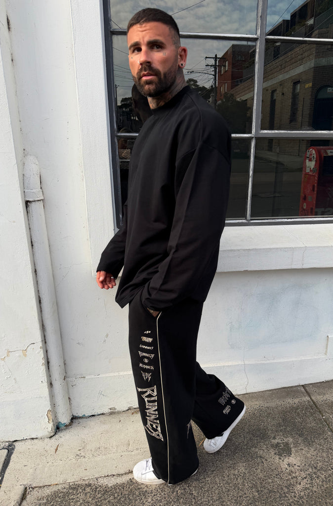 Hypercore Barrel Trackpant Black Camo
