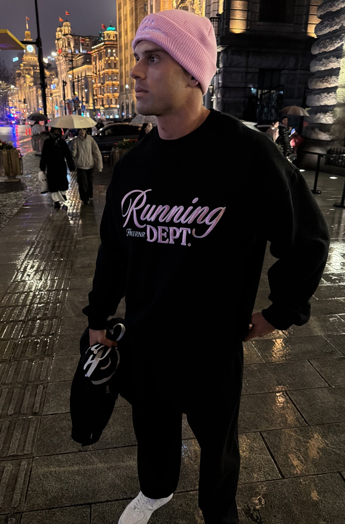 Founder Crewneck Black Candy [men]