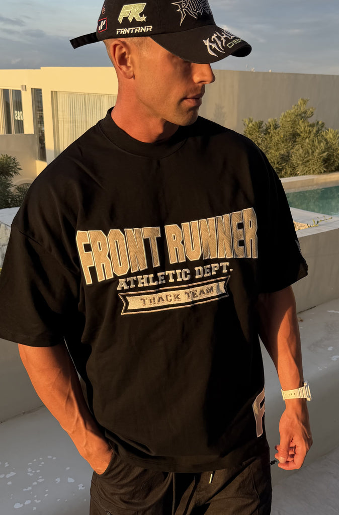 Athletic Department Tee Black/Malt