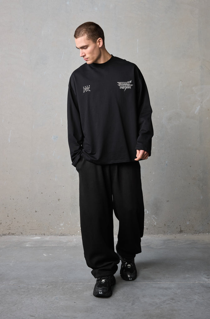 Street Sports L/S Tee - Black