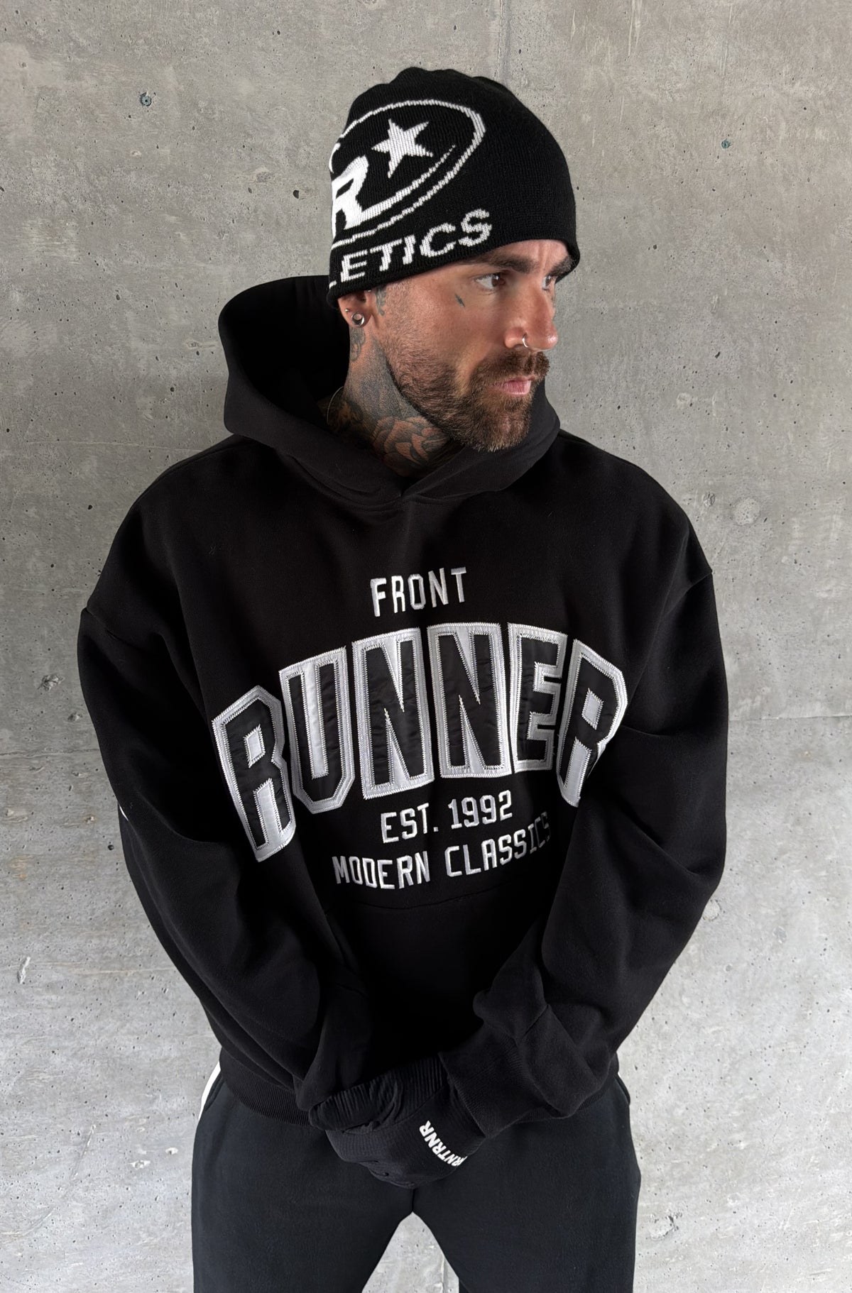 Resilience Skull Beanie Black [men]