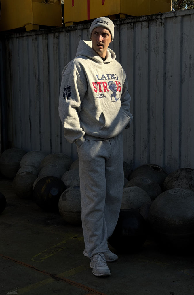 Atlas Rise Hoodie Grey Marle