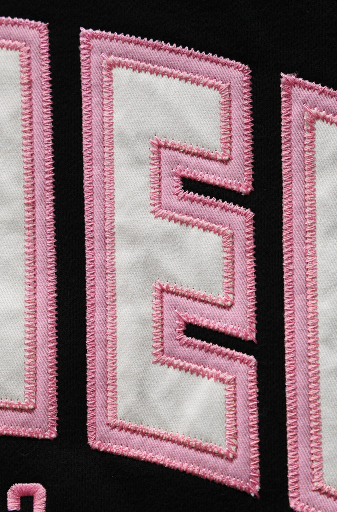 Classic Front Hoodie Black Candy