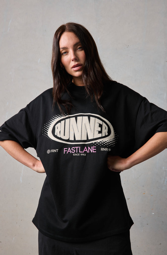Fast Lane Tee - Black