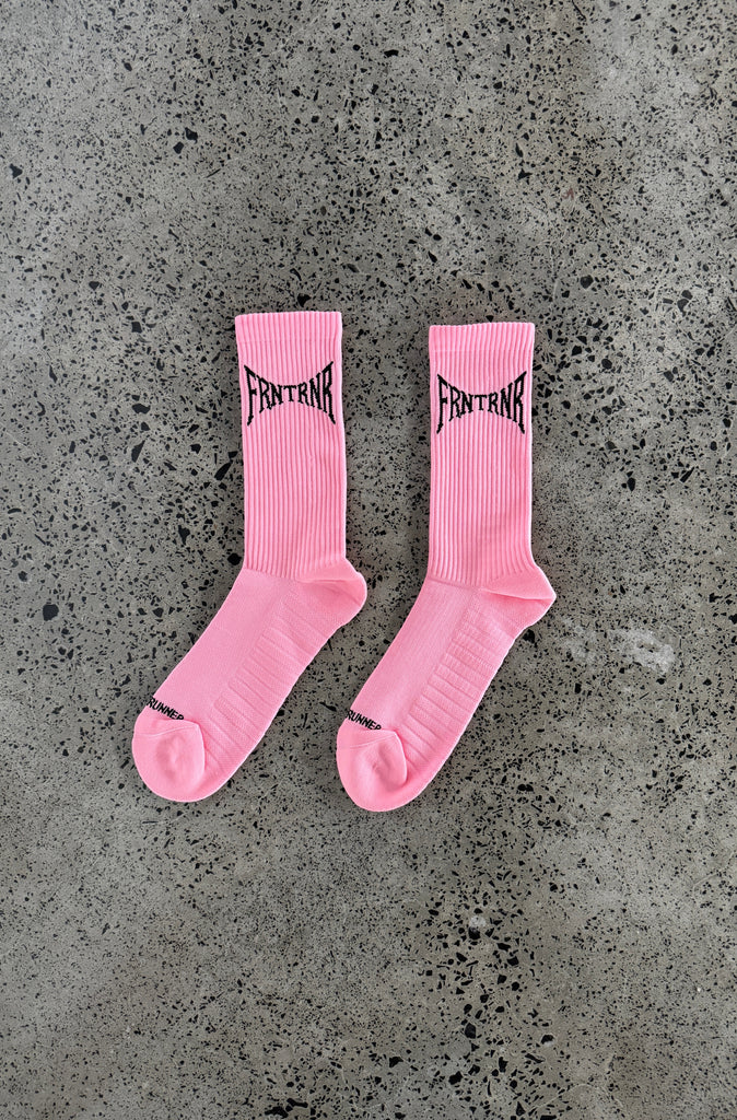 Workshop Socks 3pk - White/Black/Candy