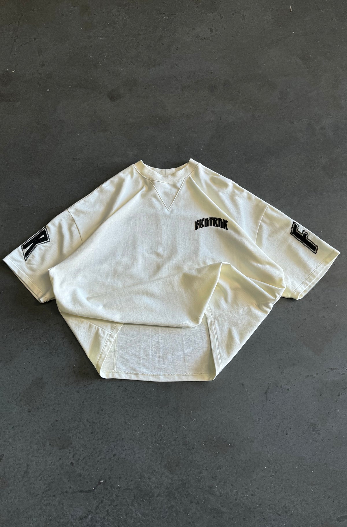 FRNTRNR Boxy Tee - Vanilla