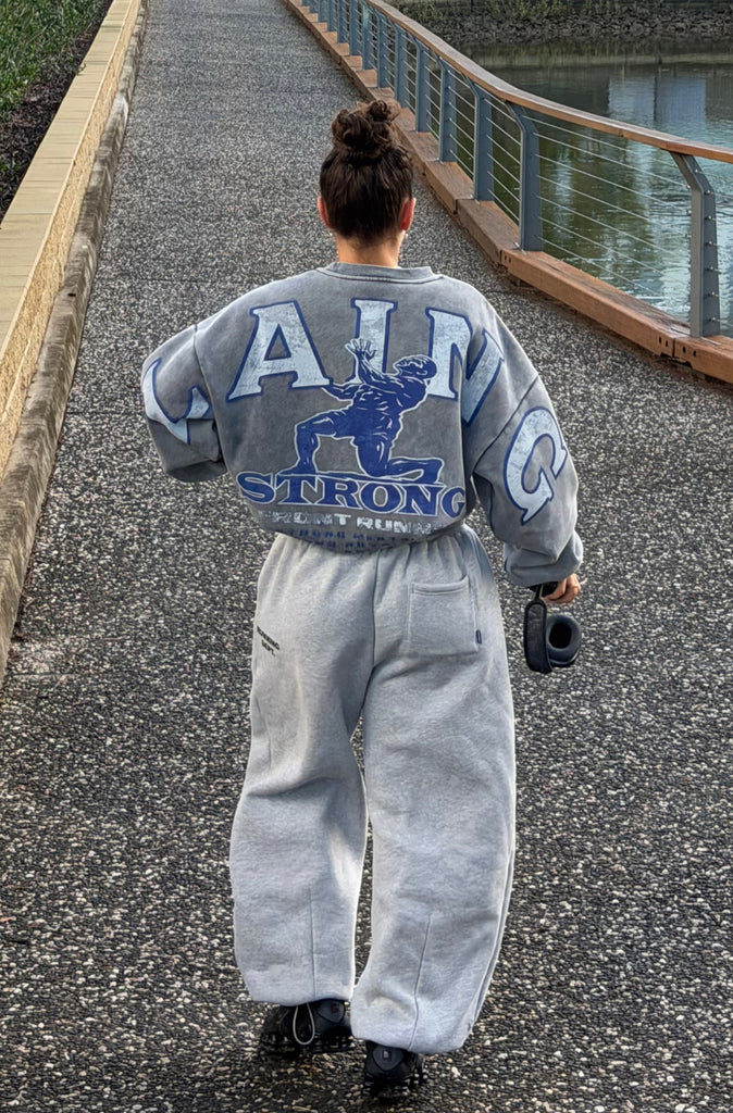 Pillars of Strength Crewneck Concrete