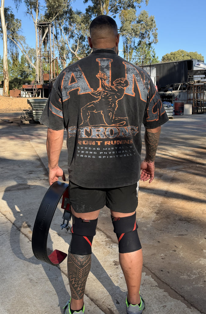 Pillars of Strength Tee Vintage Ember
