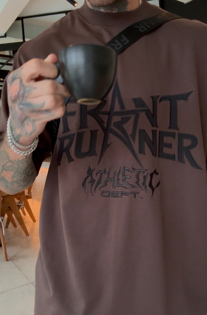 Heavy Medal Tee Chocolate [men]