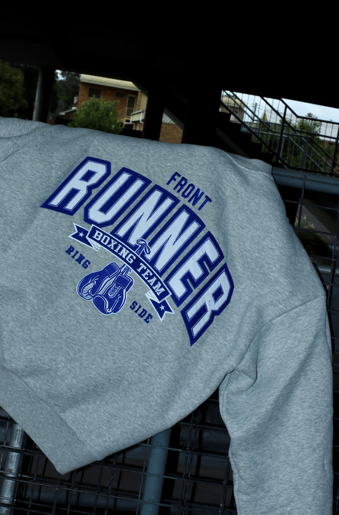 Ringside Crewneck Grey Marle