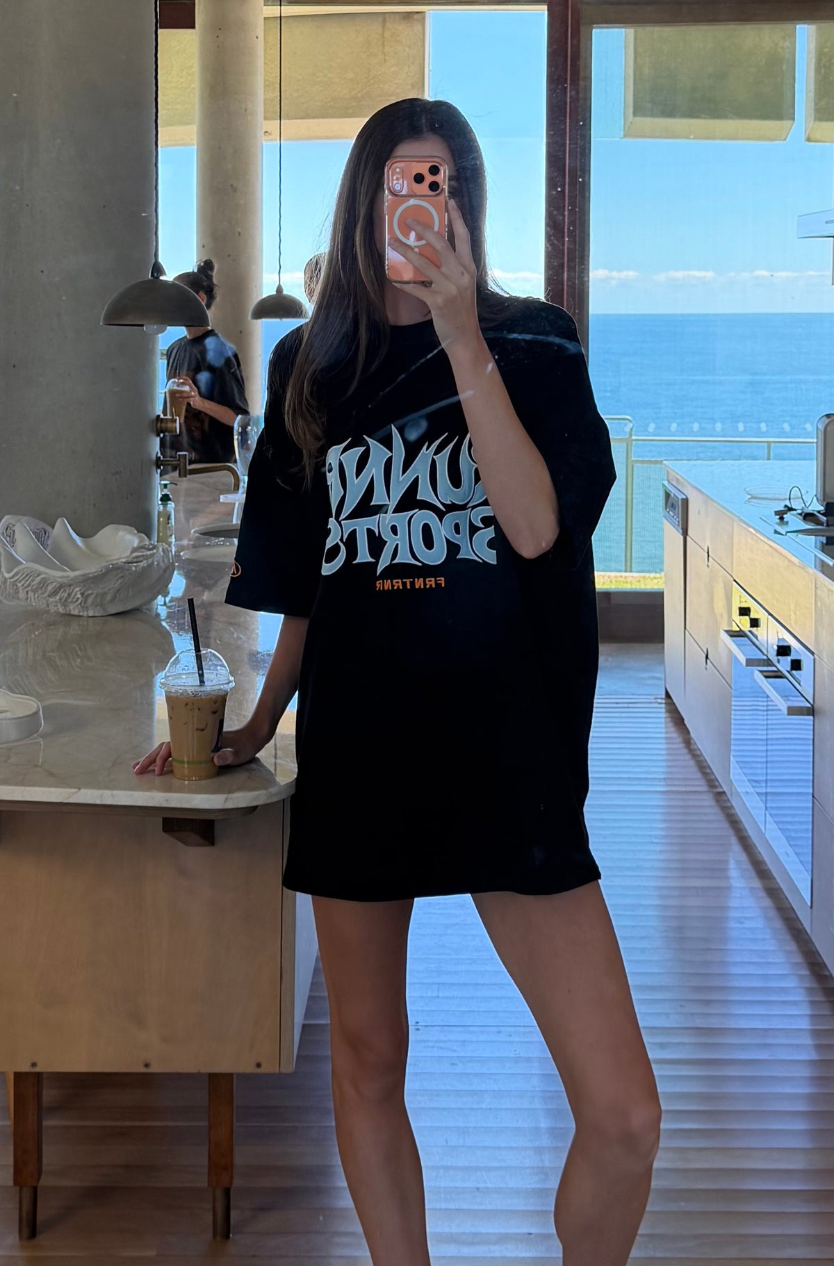 Runner Sports Tee - Black - Women