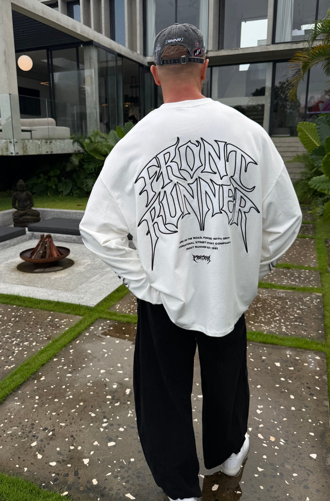 Ashline L/S Tee White