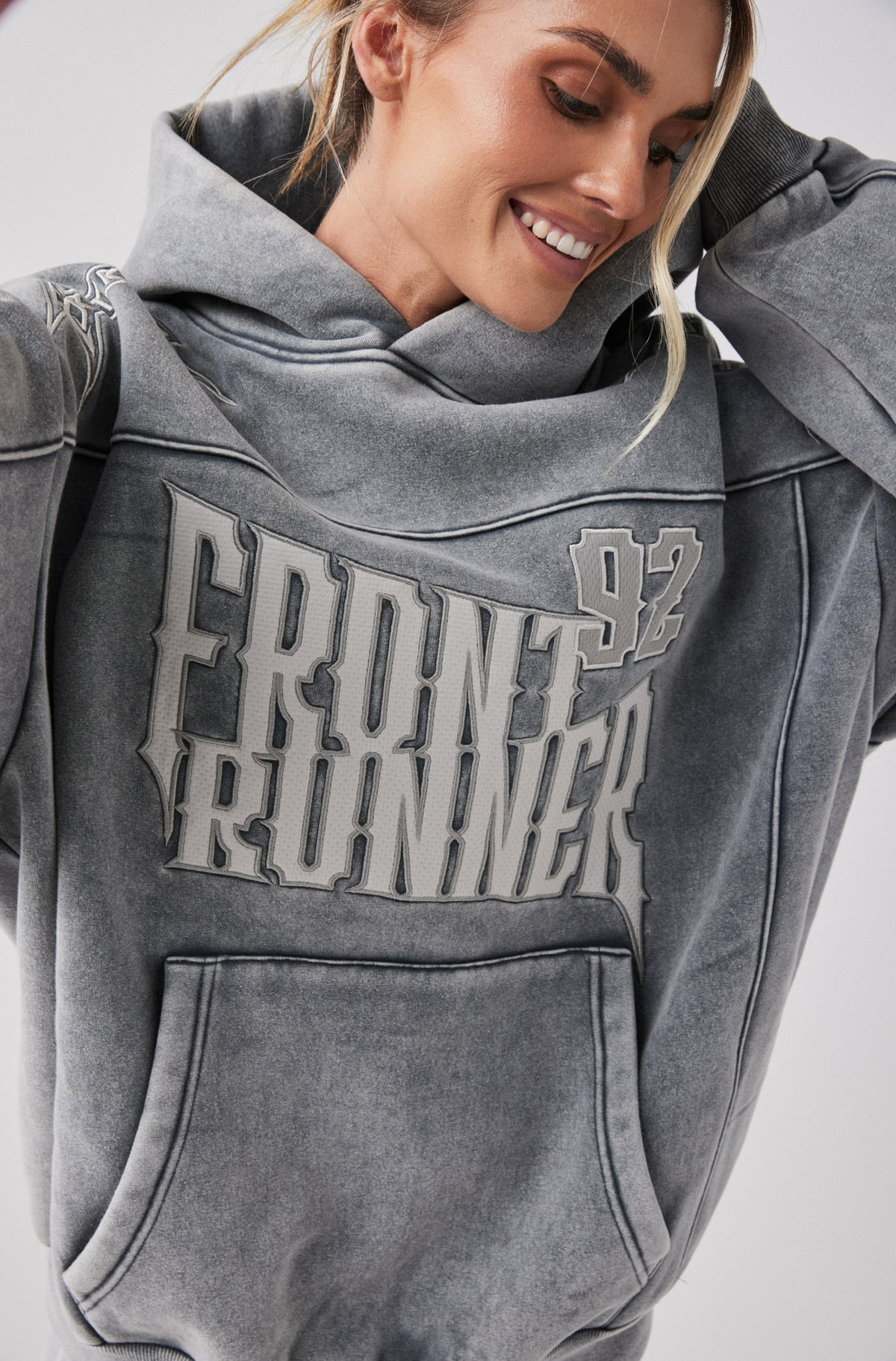 Pyro Hoodie - Concrete - Women