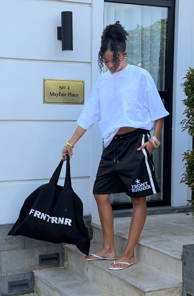 FRNTRNR Oversized Tote Black