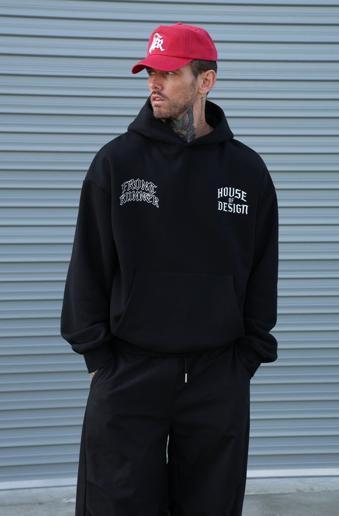 House of Design Hoodie Monochrome