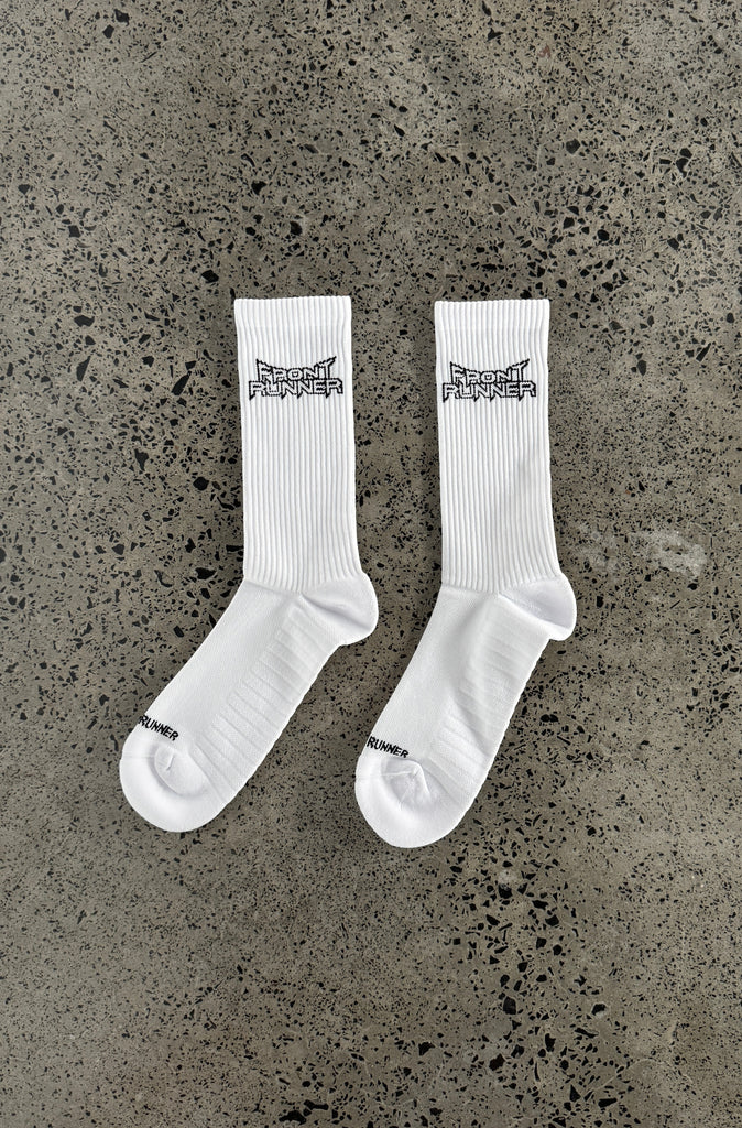 Signal Socks 2pk - White/Black