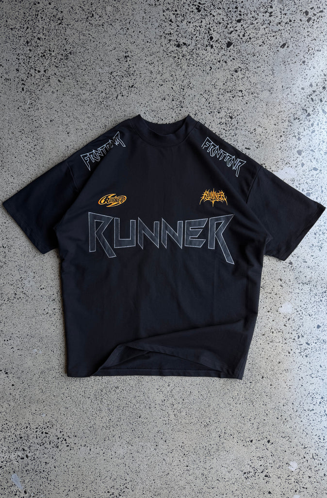 Nightburn Tee - Black Mandarin