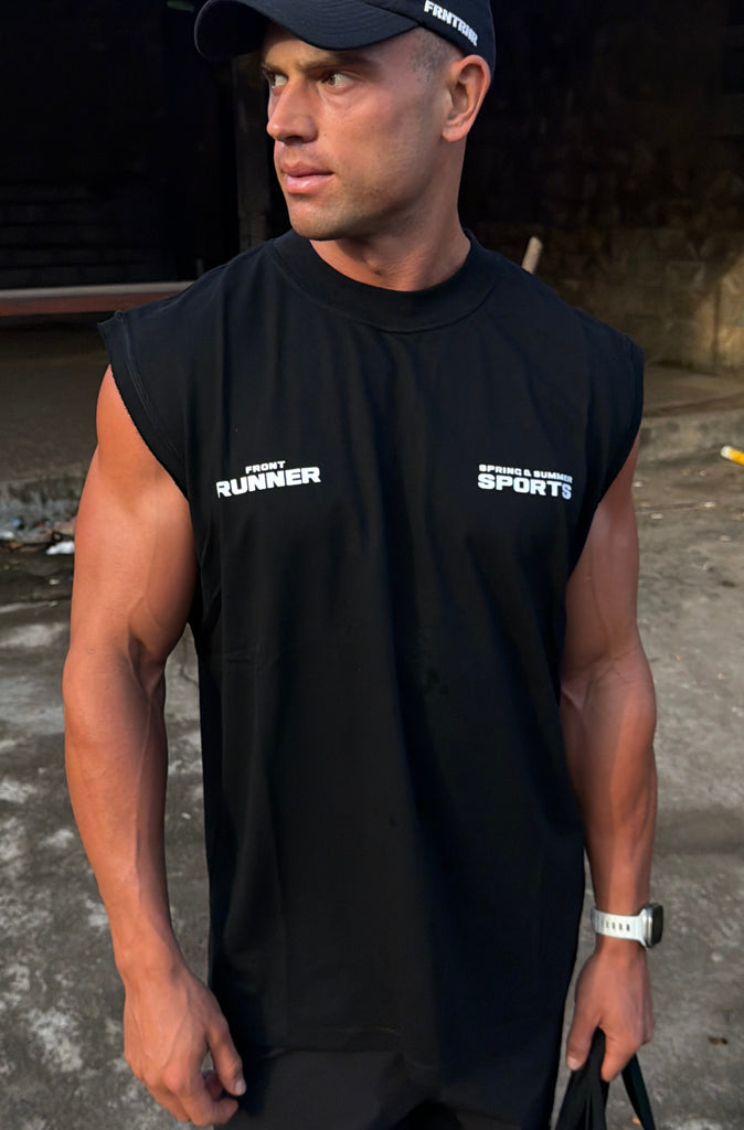 SS Sport Tank - Black