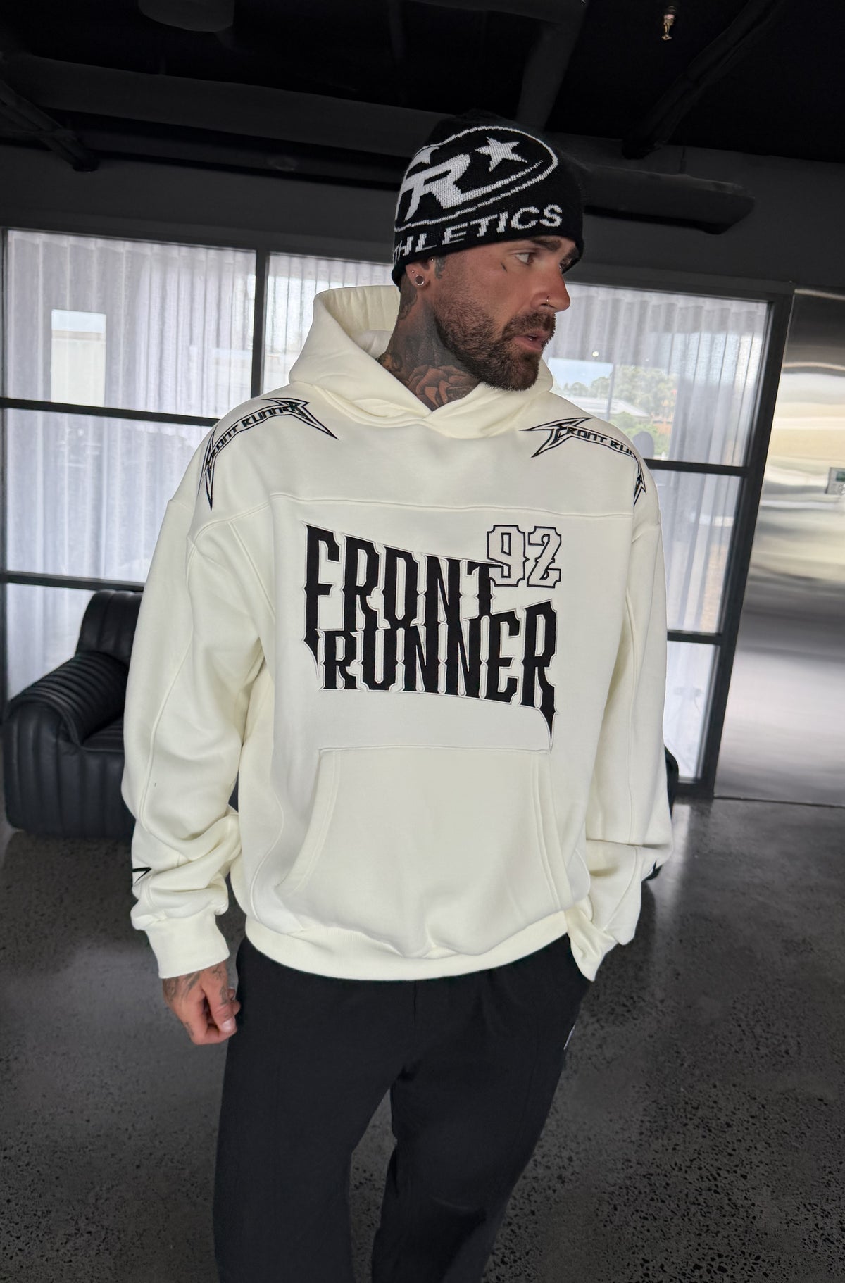 Pyro Hoodie Vanilla [men]