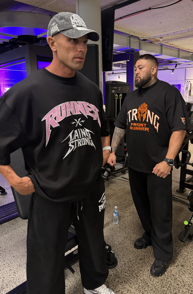 Runner X LS Reignforce Jersey Black Bubblegum
