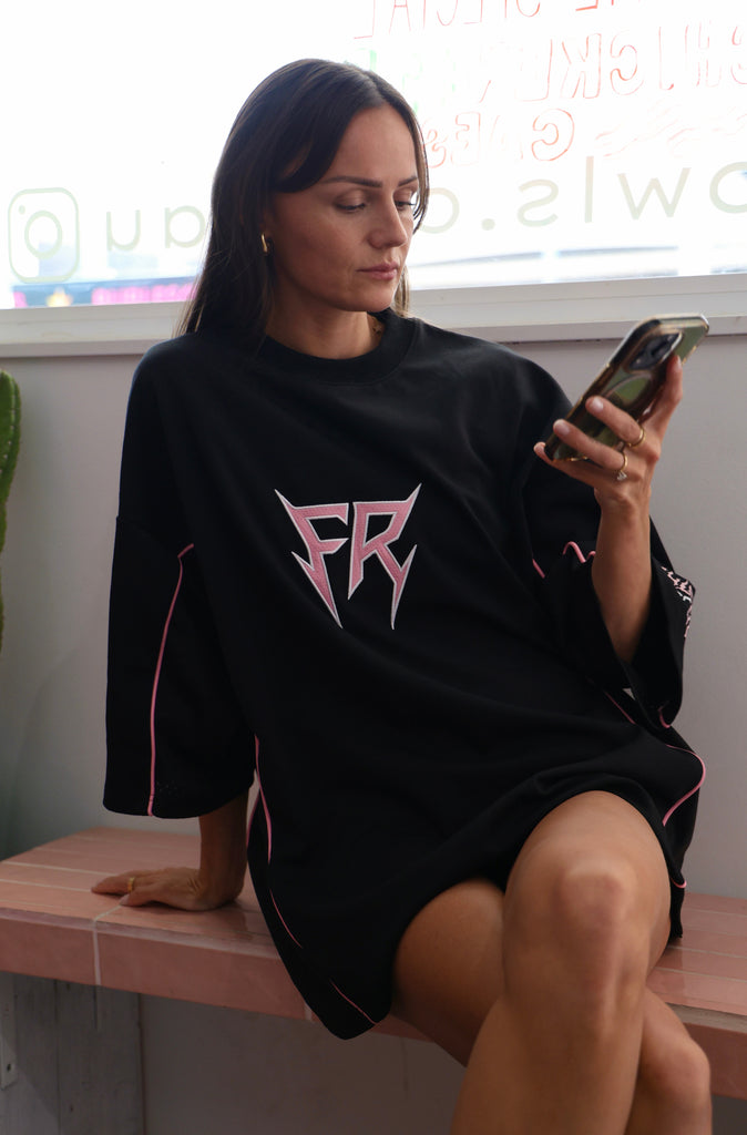 No Mercy Jersey - Black/Candy