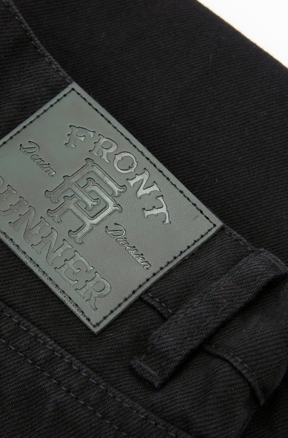 Straight Leg Denim - Black - Hover