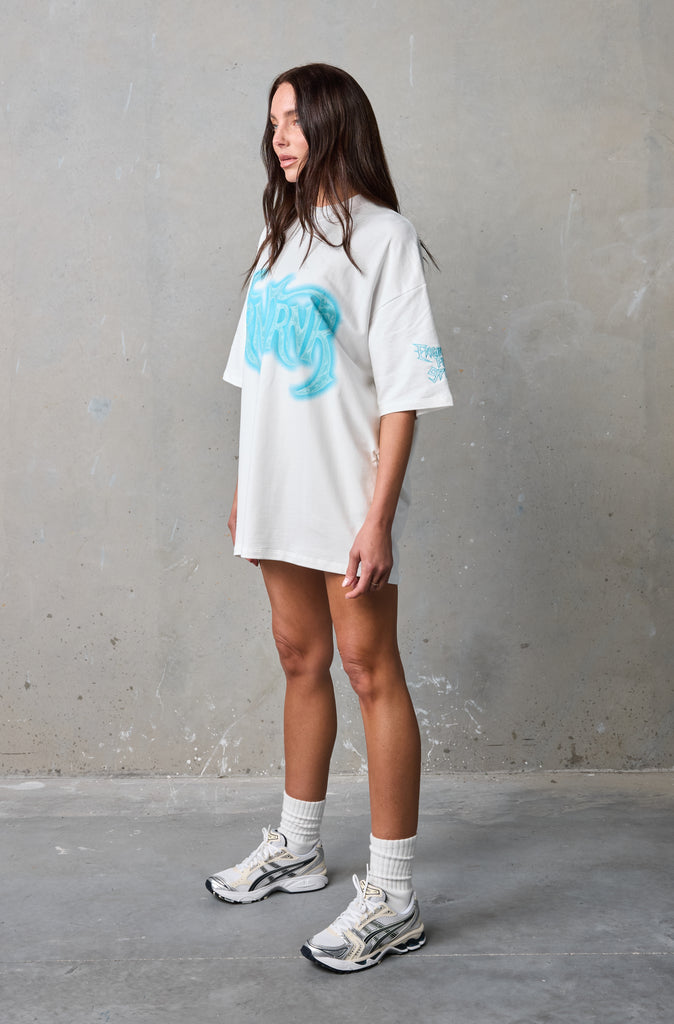 Liquid Glow Tee - Vanilla