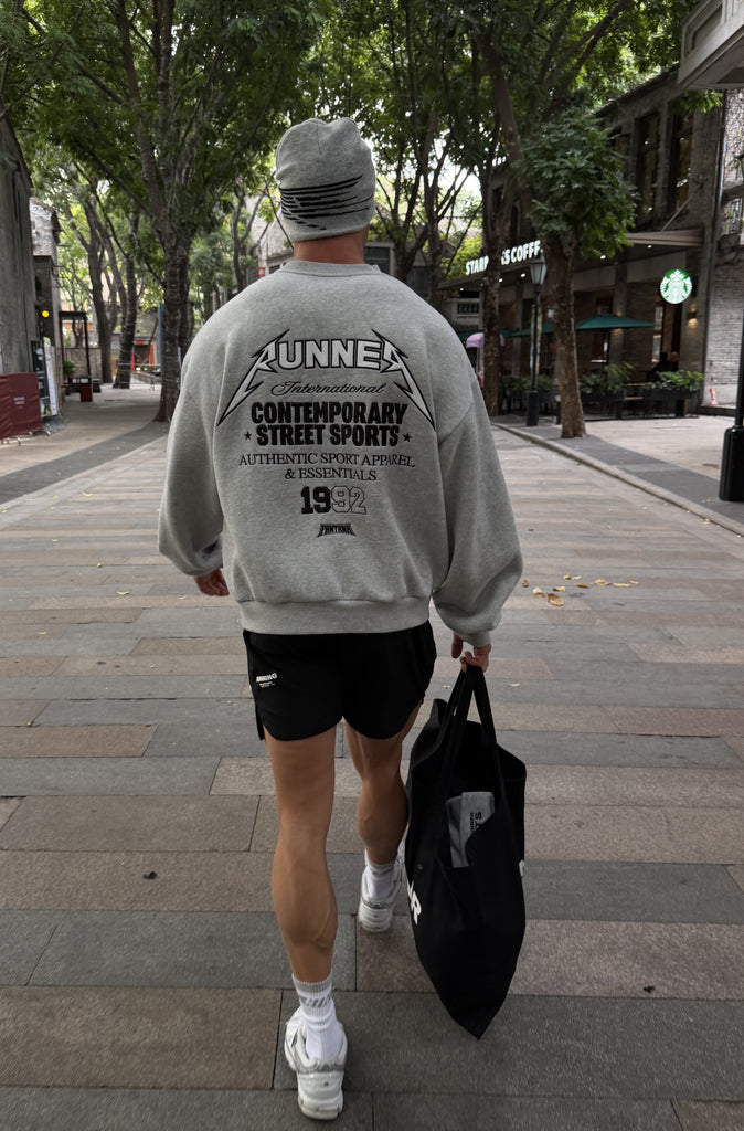 International Crewneck Grey Marle