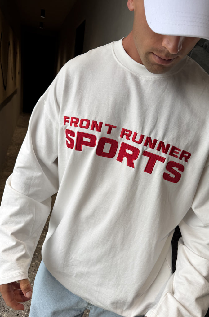 Studio L/S Tee White