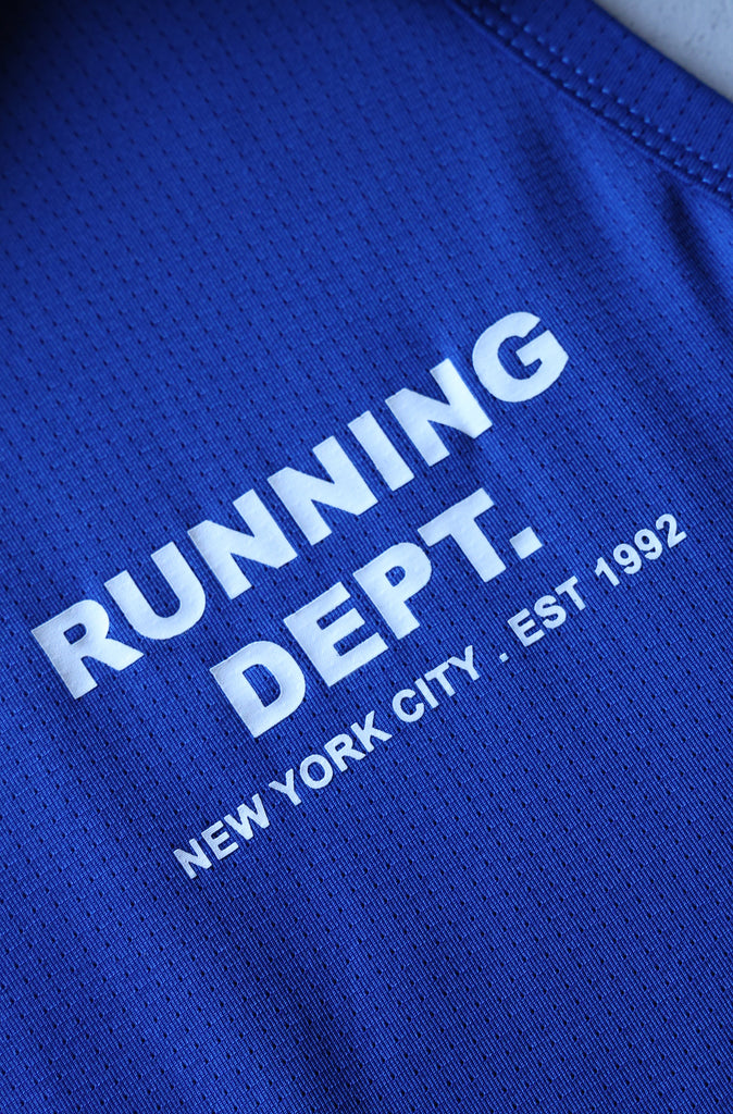 Running Dept Tech Singlet - Cobalt