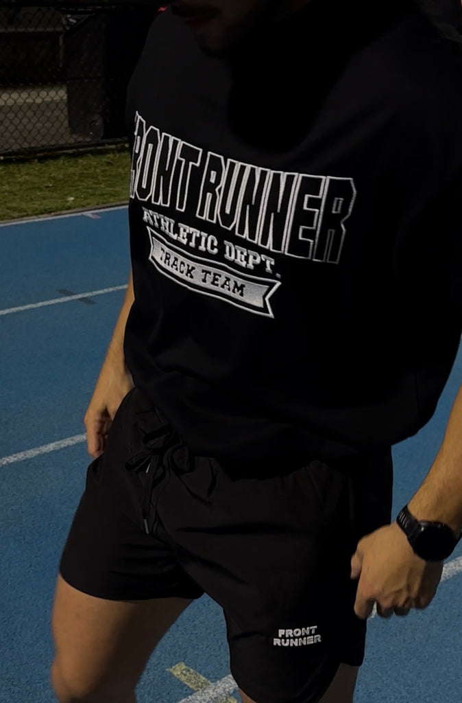 Athletic Department Tee - Black & White