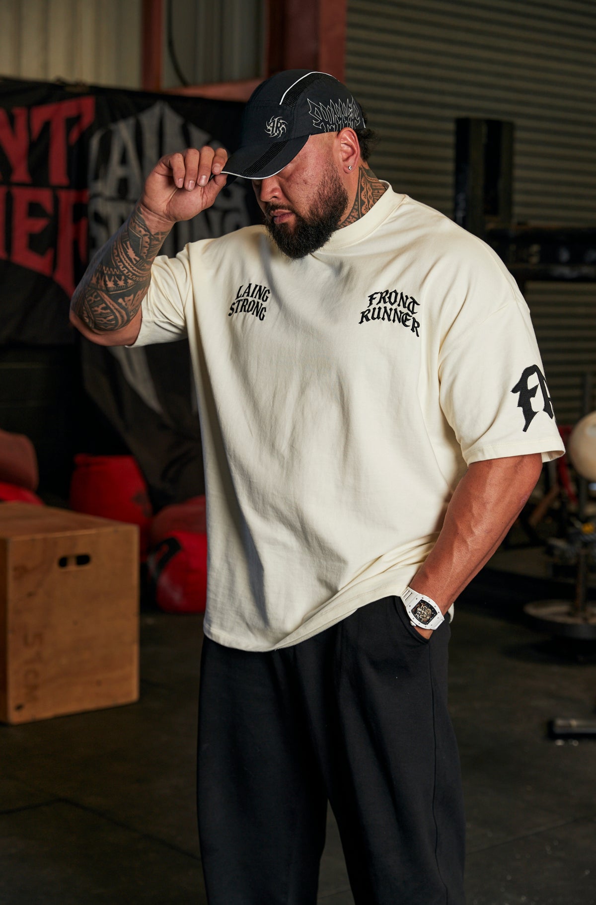 Atlas Tee Vanilla [men]
