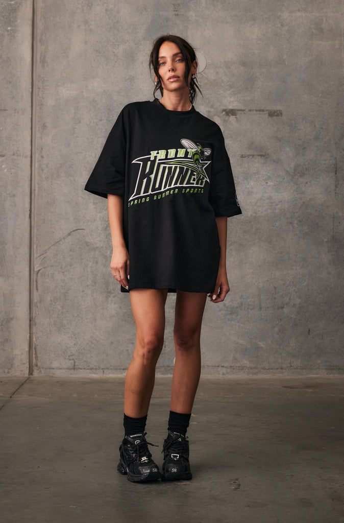 Hornet Tee - Black Lime