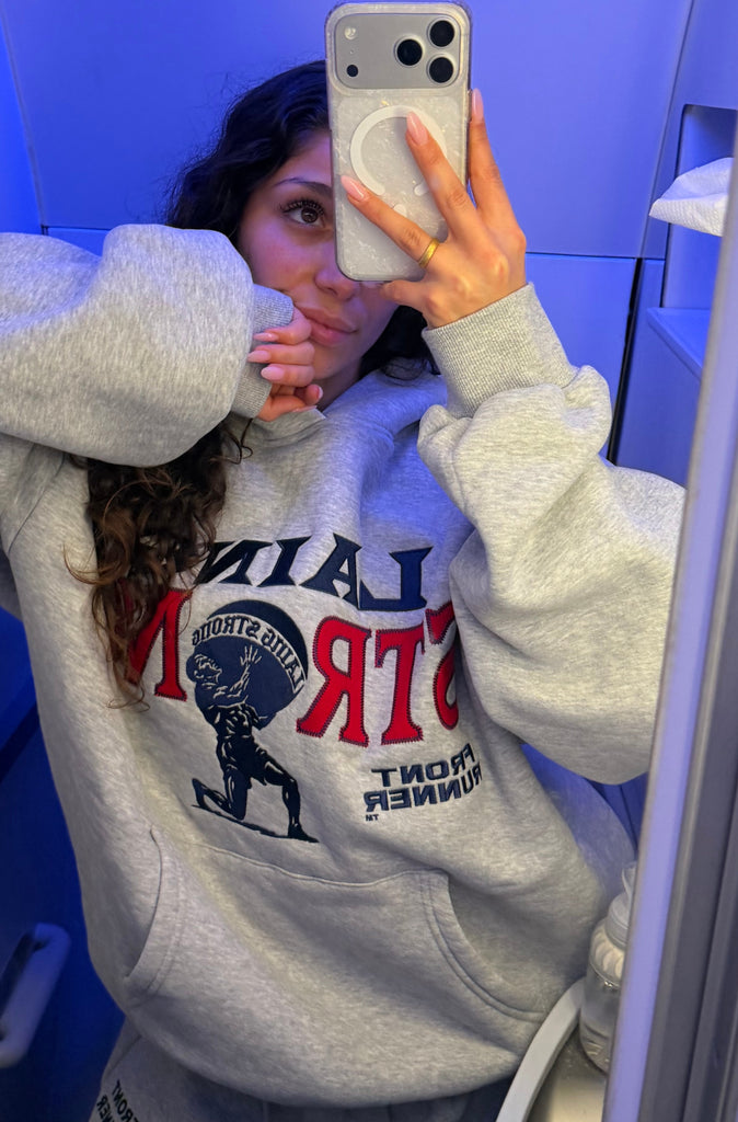 Atlas Rise Hoodie Grey Marle