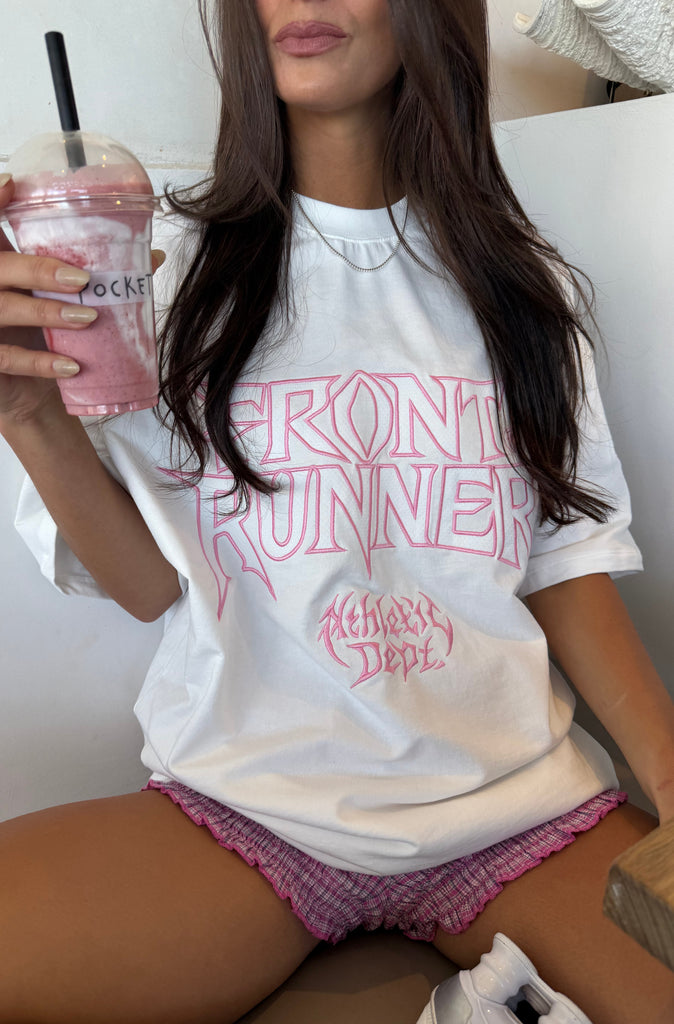 Hardline Runner Tee White [women]