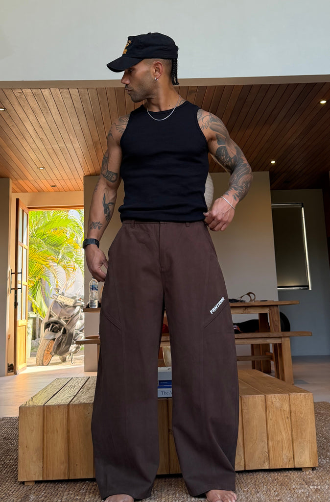 Worker Twill Pant Chocolate