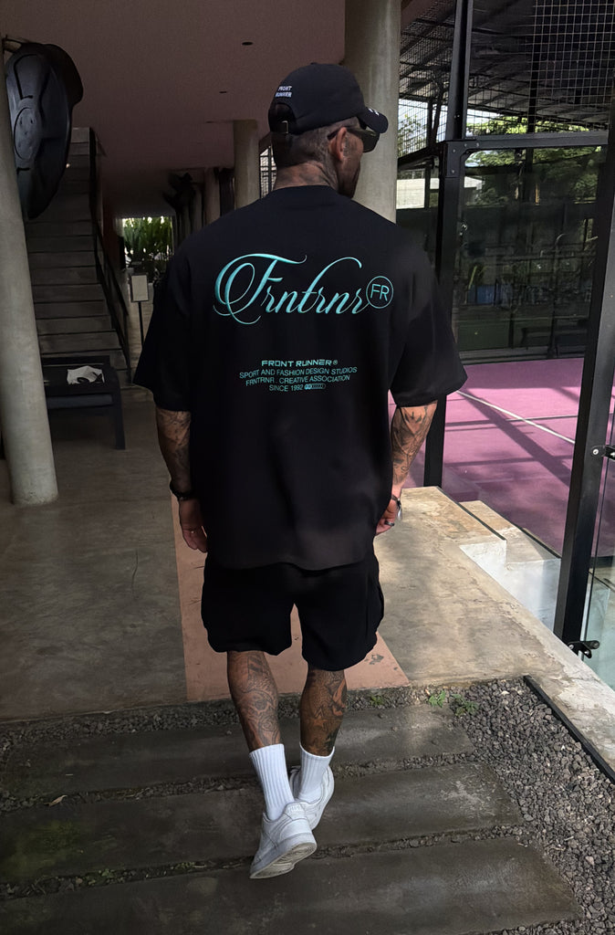 Insignia Tee Black Teal [men]