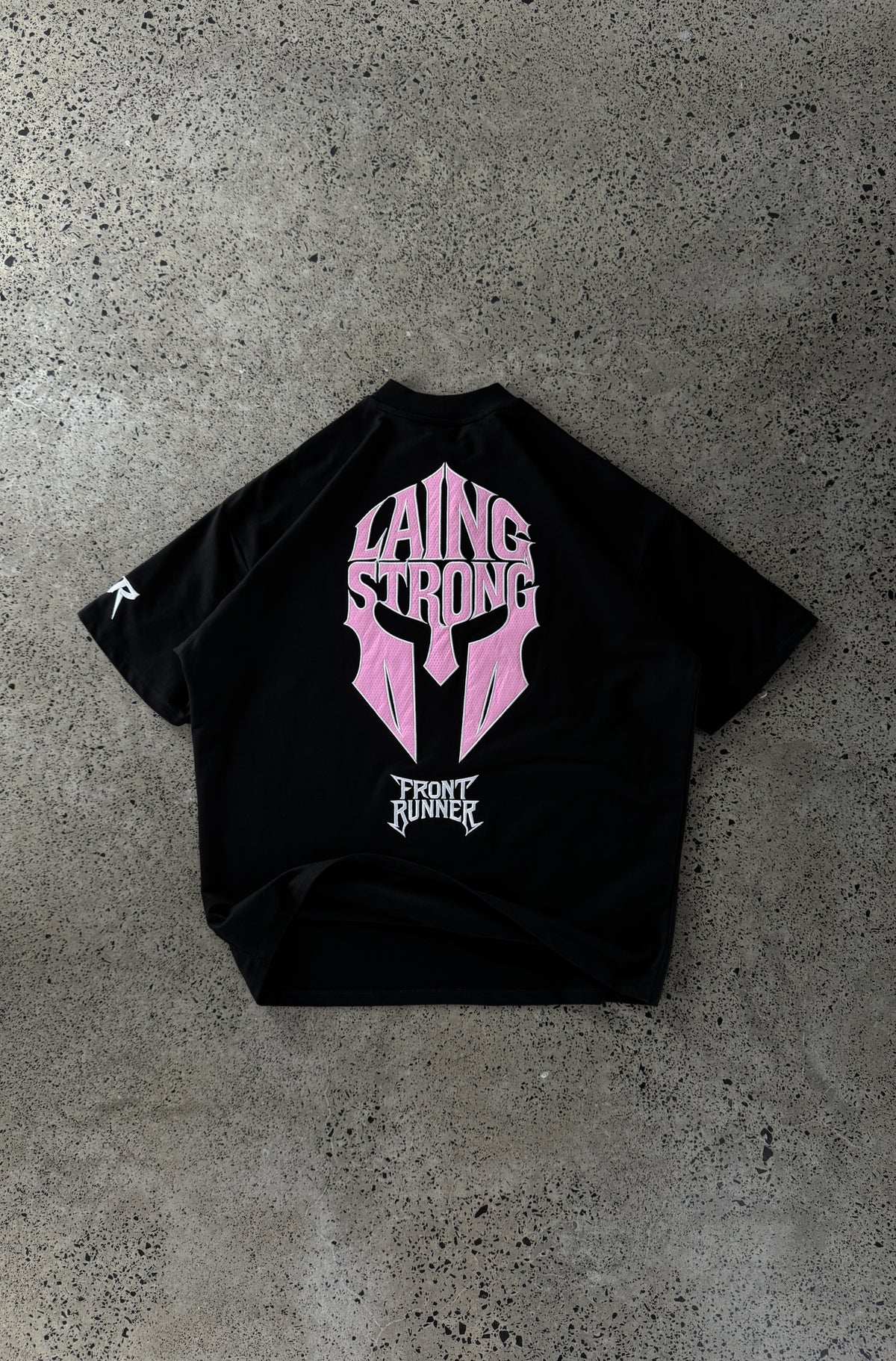 Lead the Charge Tee Black Bubblegum