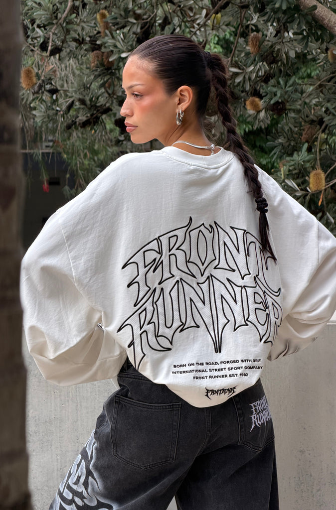 Ashline L/S Tee White