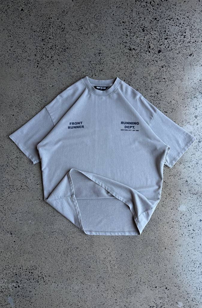 Running Dept Tee - Concrete Midnight