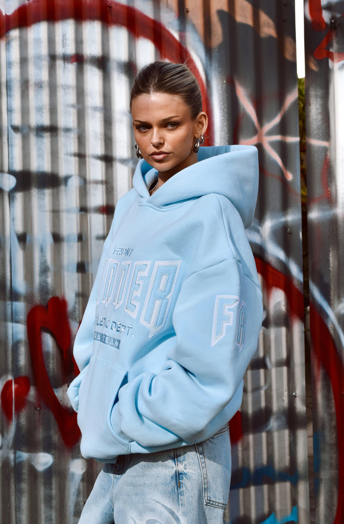 Viper Dept Hoodie Baby Blue