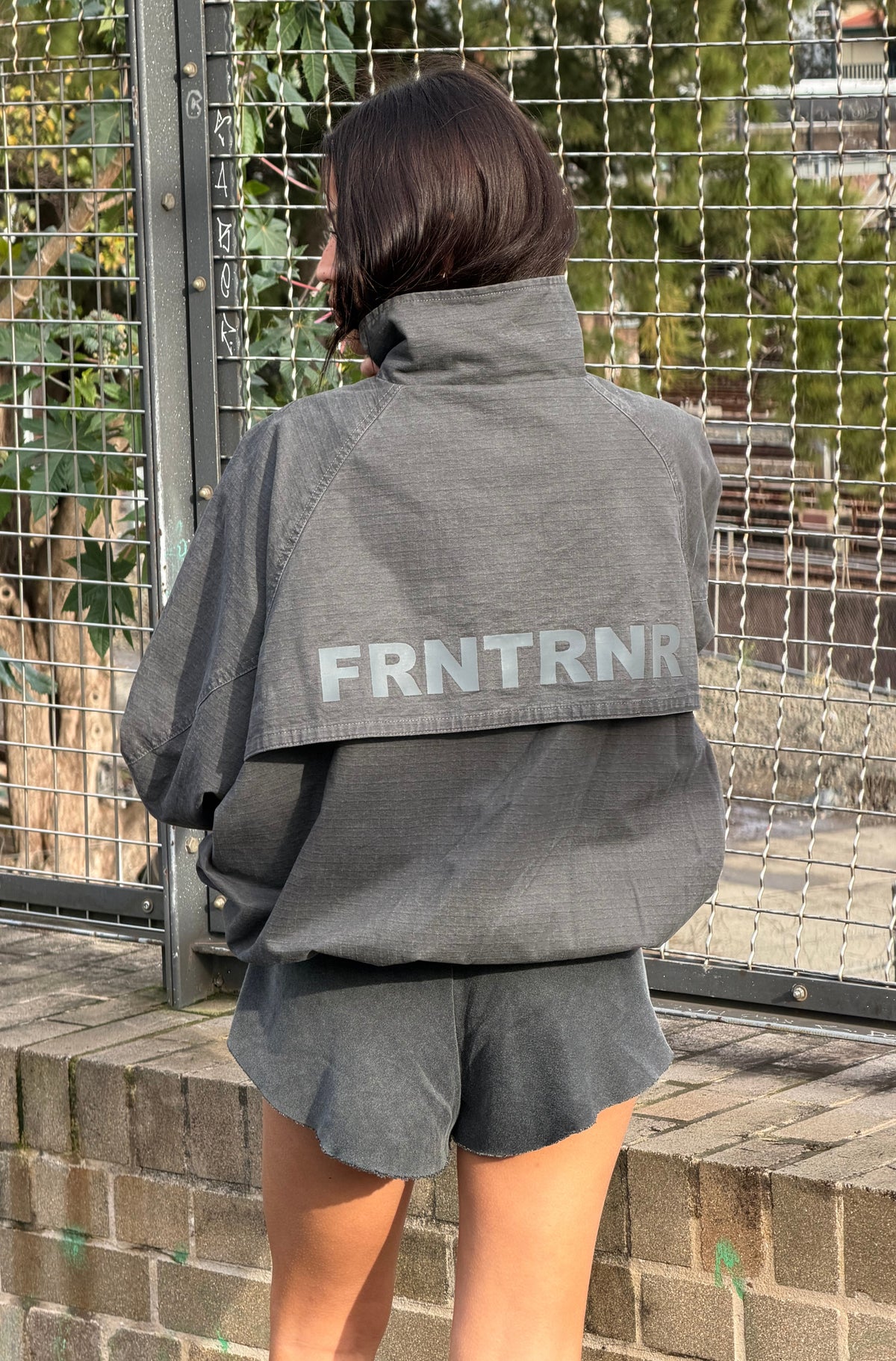 FRNTRNR Ripstop Jacket Charcoal [women]
