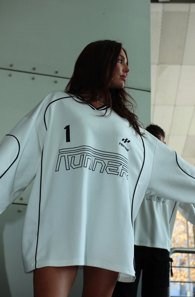 Striker L/S Jersey - White