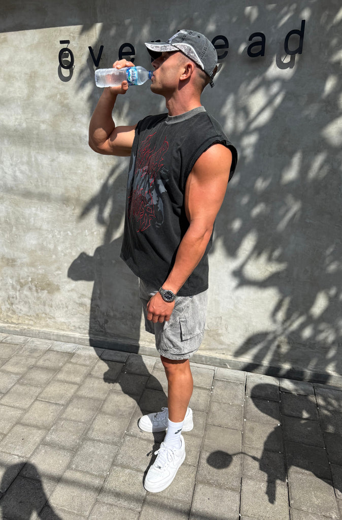 Burn Tank - Washed Black