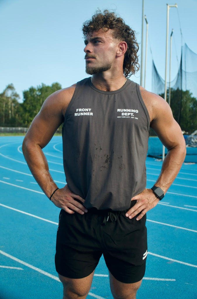 Running Dept Singlet - Mercury