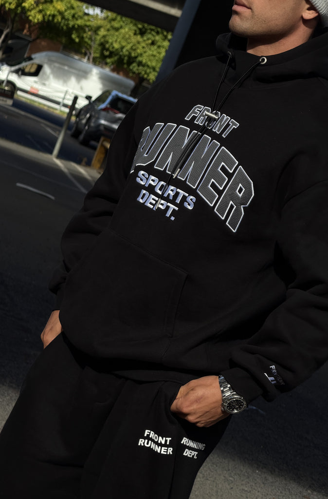 Sports Dept Hoodie Black